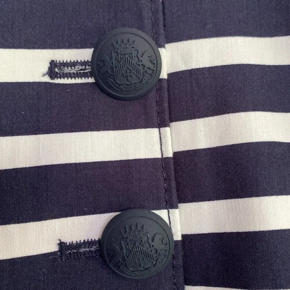 Express navy white sailor pants size 6R NWT - Picture 2 of 5